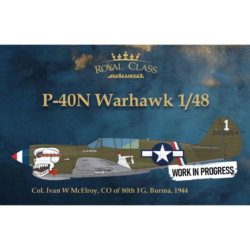 Eduard R0025 P-40N Warhawk Dual Combo Royal Class 1:48 Model Kit