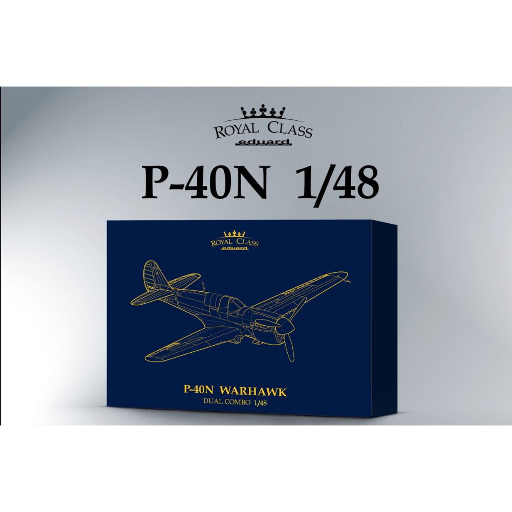 Eduard R0025 P-40N Warhawk Dual Combo Royal Class 1:48 Model Kit