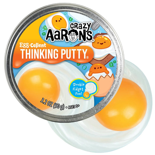 Crazy Aaron's Egg-Cellent Trendsetters Thinking Foam Stretch Toy EE020