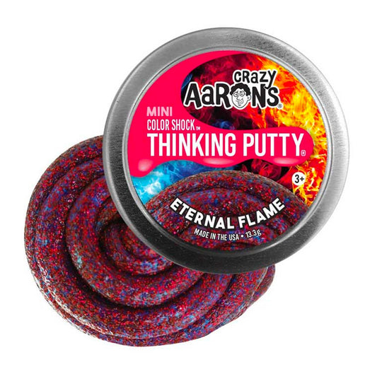 Crazy Aaron's Eternal Flame Thinking Foam Stretch Toy Mini Tin EF003