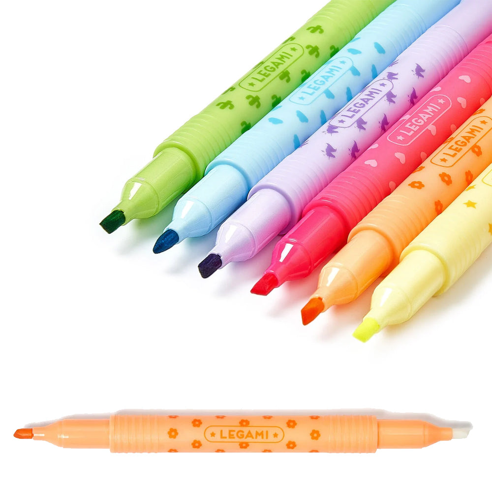 Legami Magic Erasable Highlighters - Set of 6
