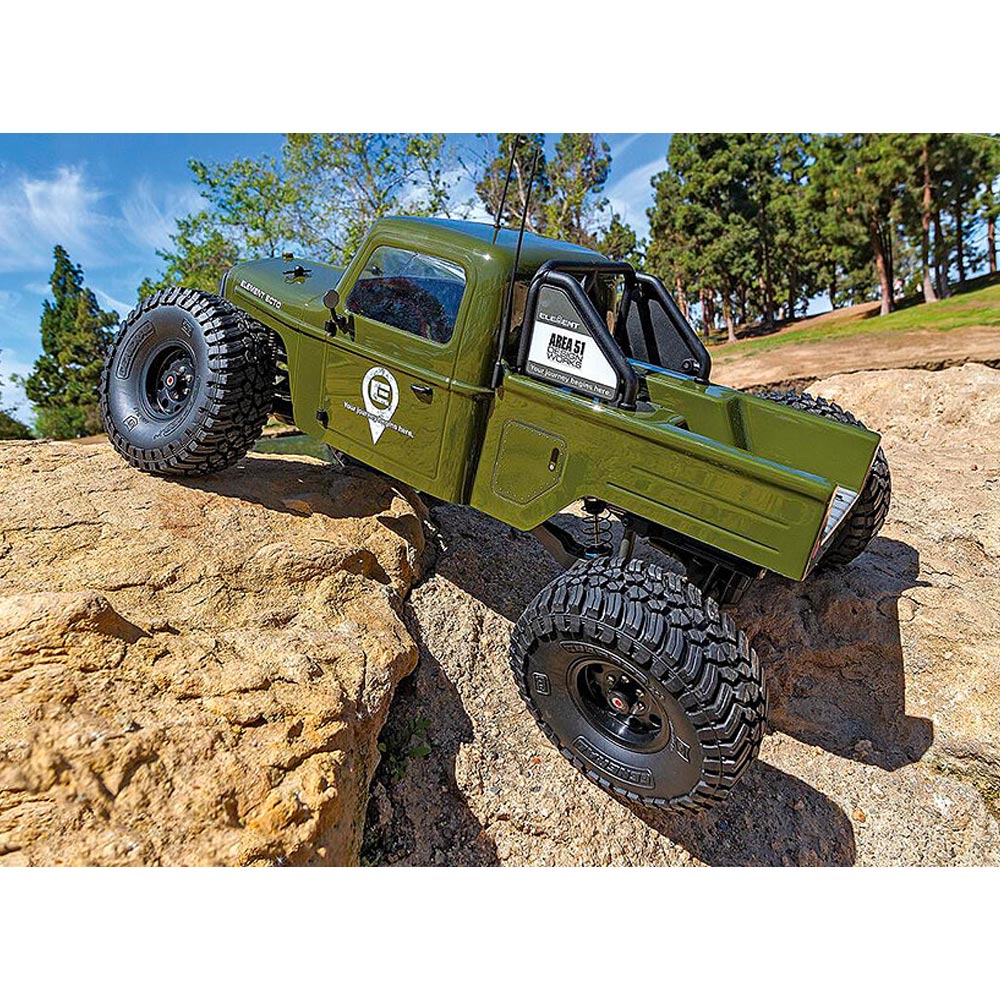 Element RC Enduro Ecto Trail Truck 1:10 RTR RC Crawler Car - Green 40117