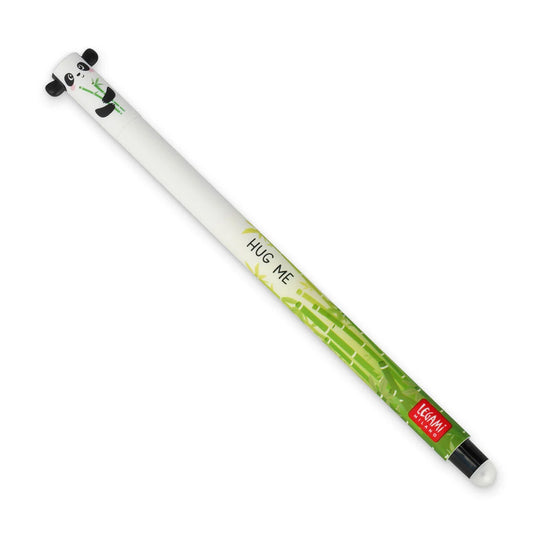 Legami Erasable Pen - Panda - 0.7 mm Black Ink