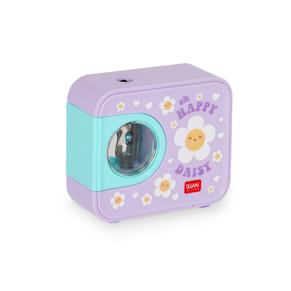 Legami Top of the Tip Electric Pencil Sharpener - Daisy