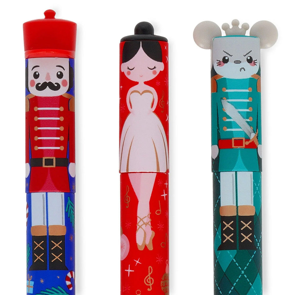 Legami The Nutcracker Christmas 2025 Erasable Gel Pens 3-Pack