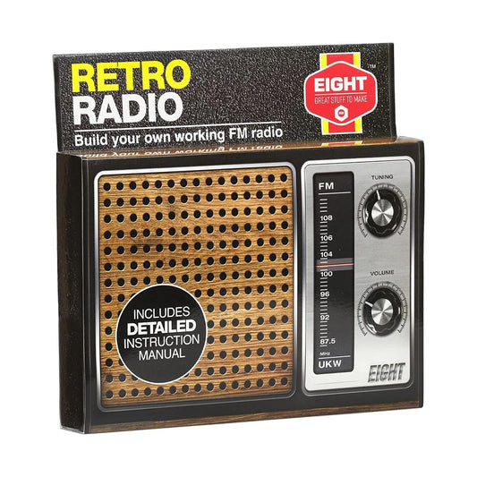 EIGHT ERR1493 Build Your Own Retro Radio Construction Kit