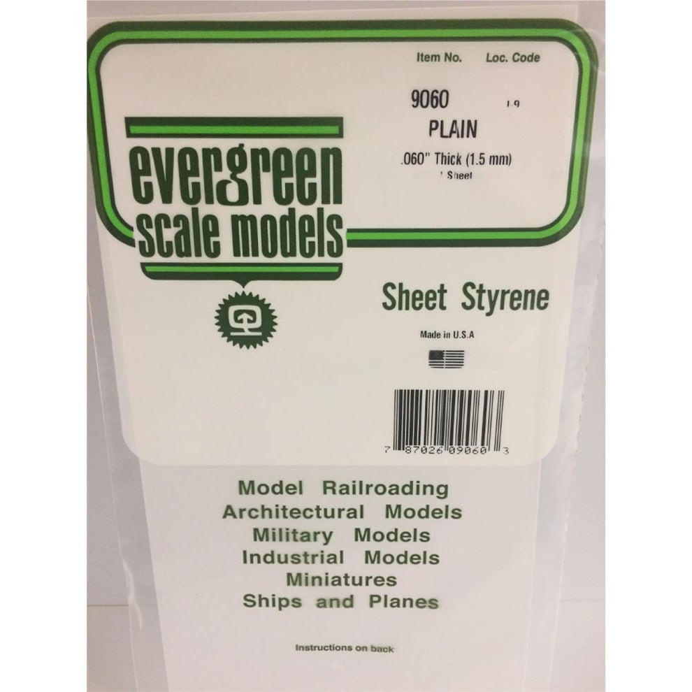 Evergreen 9060 Polystyrene 0.06