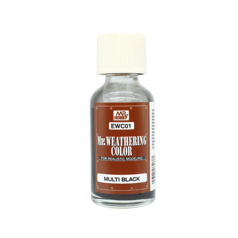 Mr Hobby Mr Weathering Colour Multi Black 40ml EWC-01