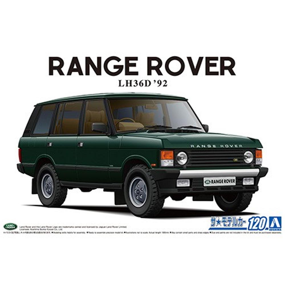 Aoshima 05796 LH36D Range Rover Classic '92 1:24 Model Kit
