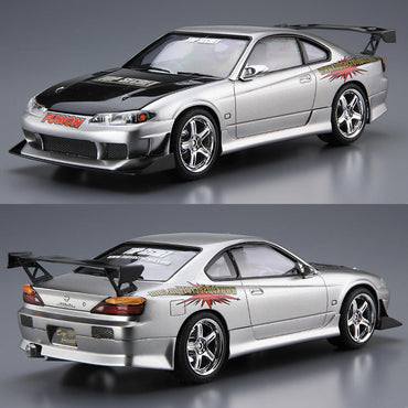 Aoshima 05874 Top Secret S15 Nissan Silvia '99 1:24 Model Kit