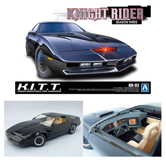 Aoshima 06321 Knight Rider Knight 2000 K.I.T.T. Season 3 1:24 Model Kit