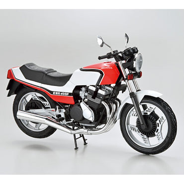 Aoshima 06375 Honda NC07 CBX400F Pearl Candy Red Bike No.2 '81 1:12 Model Kit
