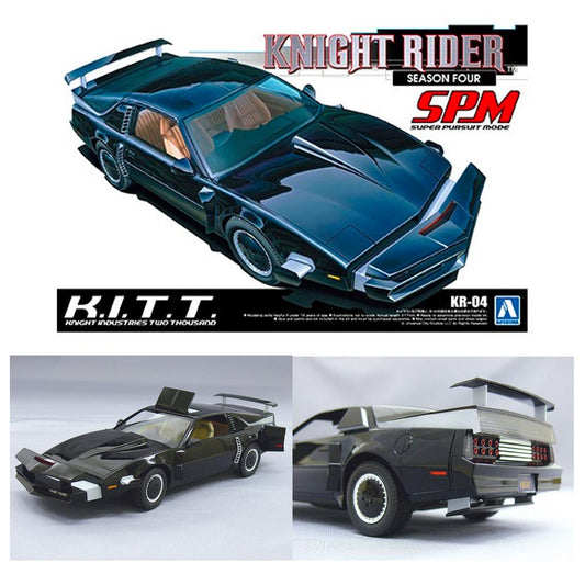 Aoshima 06378 Knight Rider Knight 2000 K.I.T.T. SPM Season 4 1:24 Model Kit