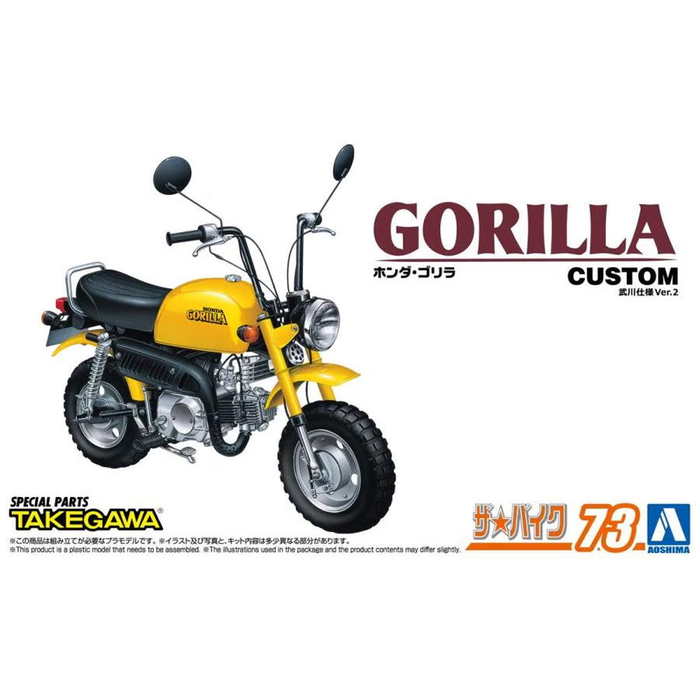 Aoshima 06893 Honda Z50J Gorilla '78 Custom Takegawa Ver.2  1:12 Model Kit