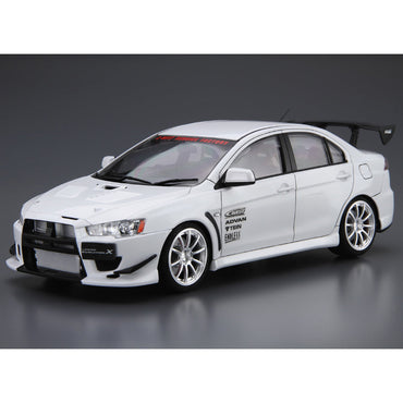 Aoshima 06929 C-West CZ4A Lancer Evolution X '07 (Mitsubishi) 1:24 Model Kit