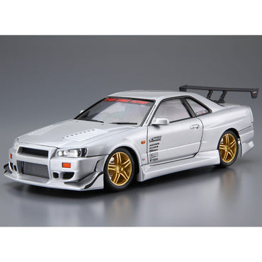 Aoshima 06990 C-West Skyline GT-R '02 BNR34 (Nissan) 1:24 Model Kit