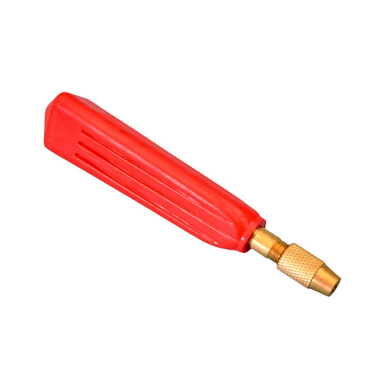 Expo Tools 72520 Needle File Handle - Plastic w/Brass Ferrule & Collet