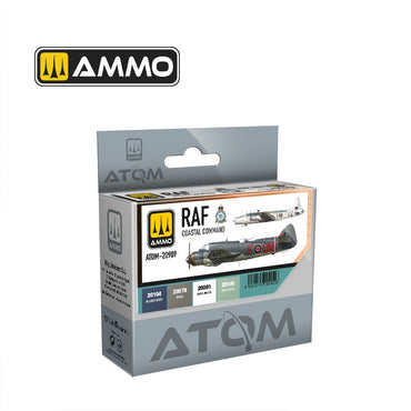 ATOM RAF Coastal Command Acrylic Paint Set (4x20ml) Ammo by Mig 20909