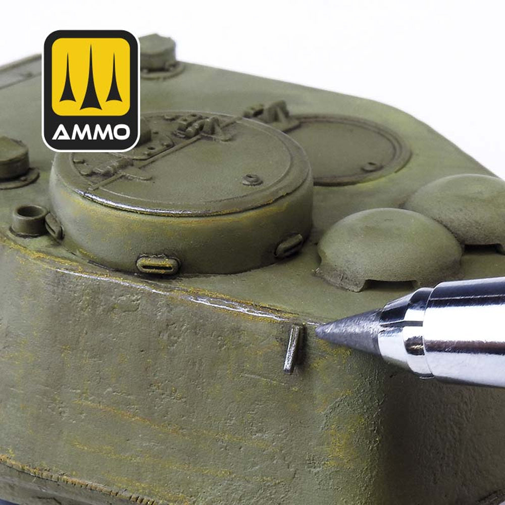 Ammo by Mig Lock N Load Mechanical Weathering Pencil Set MIG8349
