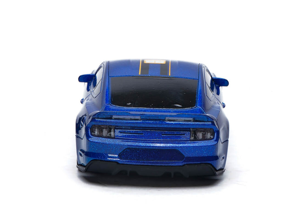E-ZEE RC Lighting Muscle 4WD Drift Car w/Gyro - Blue 1:43 EZ-8500EBL