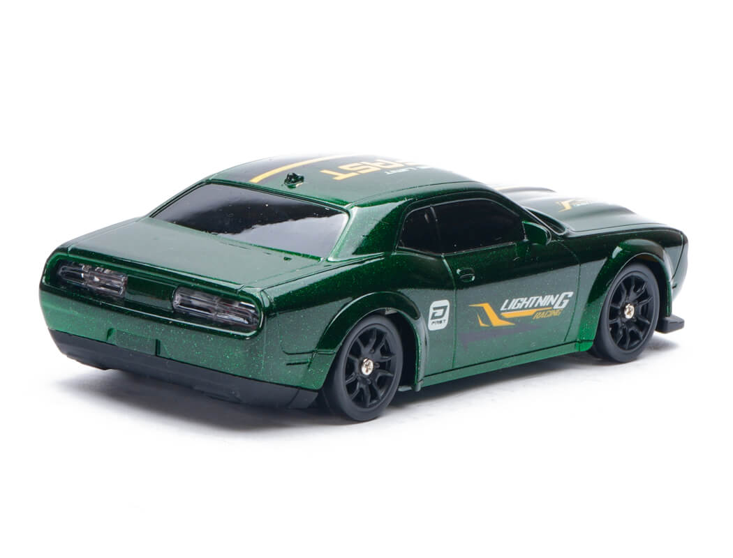 E-ZEE RC Lighting Stinger 4WD Drift Car w/Gyro - Green 1:43 EZ-8501EGN