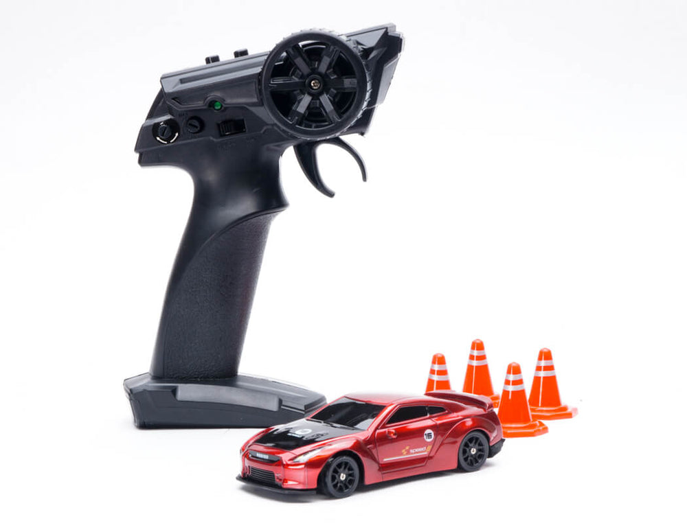 E-ZEE RC Lighting GTR 4WD Drift Car w/Gyro - Red 1:43 EZ-8503ERD