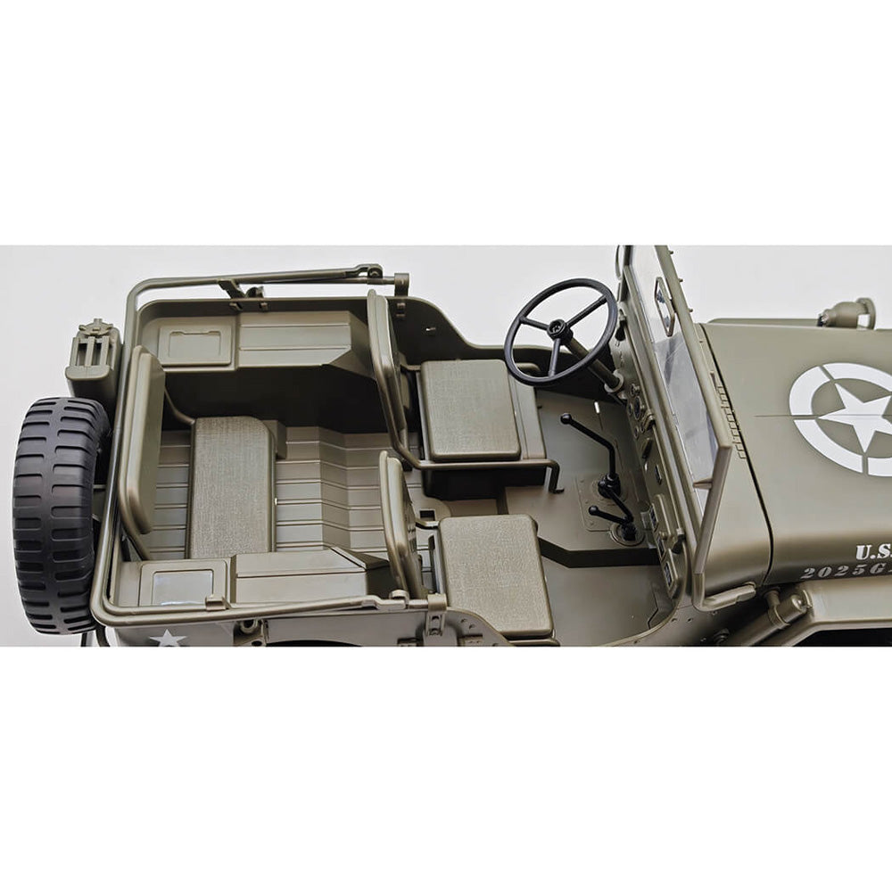 E-ZEE RC 4WD RC Willys Jeep w/LED Lights 1:10 EZ-G2068