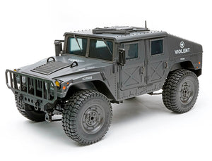 E-ZEE RC 4WD RC Hummer Military Truck - Black 1:16 EZ-G2069BK