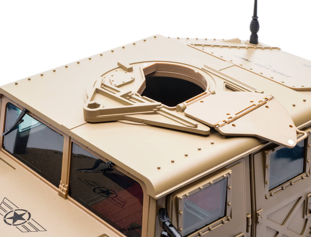E-ZEE RC 4WD RC Hummer Military Truck - Desert Sand 1:16 EZ-G2069DS