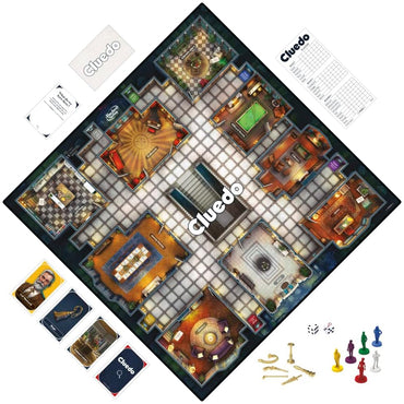 Cluedo - Classic Mystery Board Game - Hasbro Age 8+ 2-6 Players