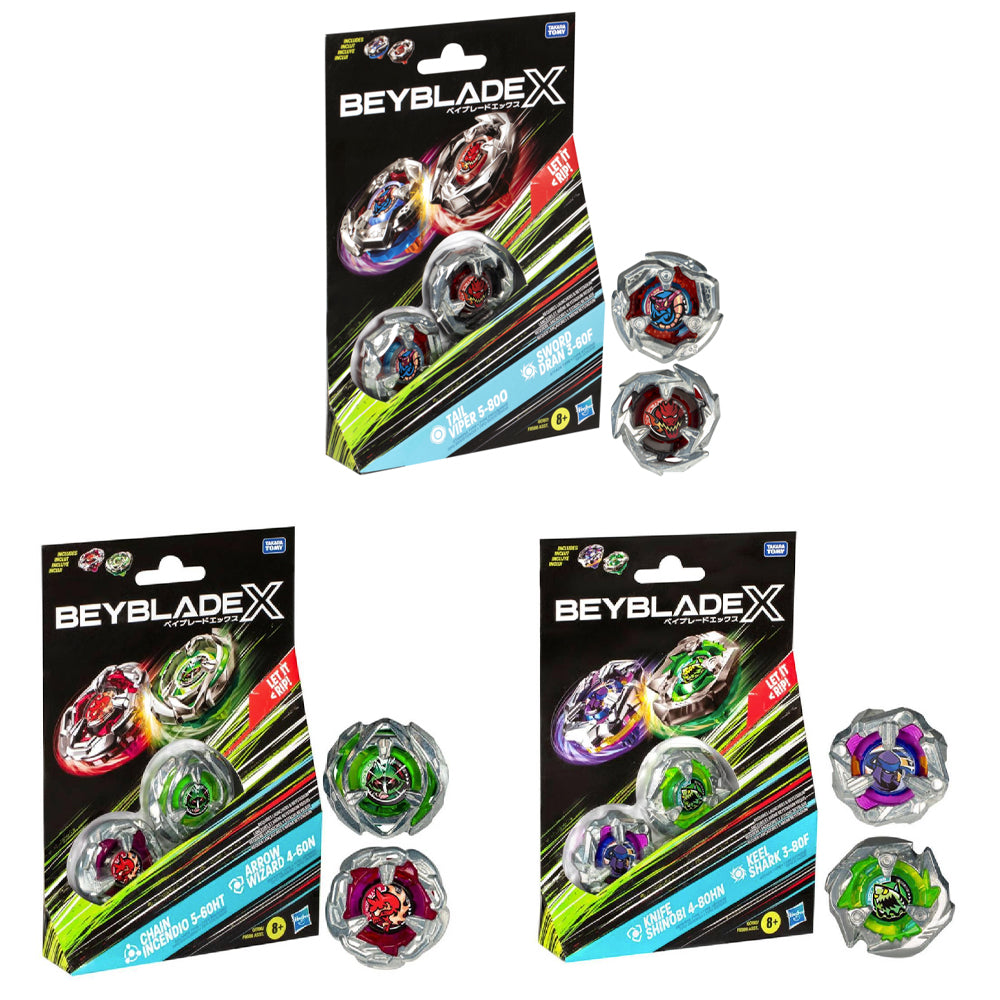 BEYBLADE X まとめ売りBeyblade bundle sale Beyblade X Dual Pack - Assorted – Jadlam Toys & Models