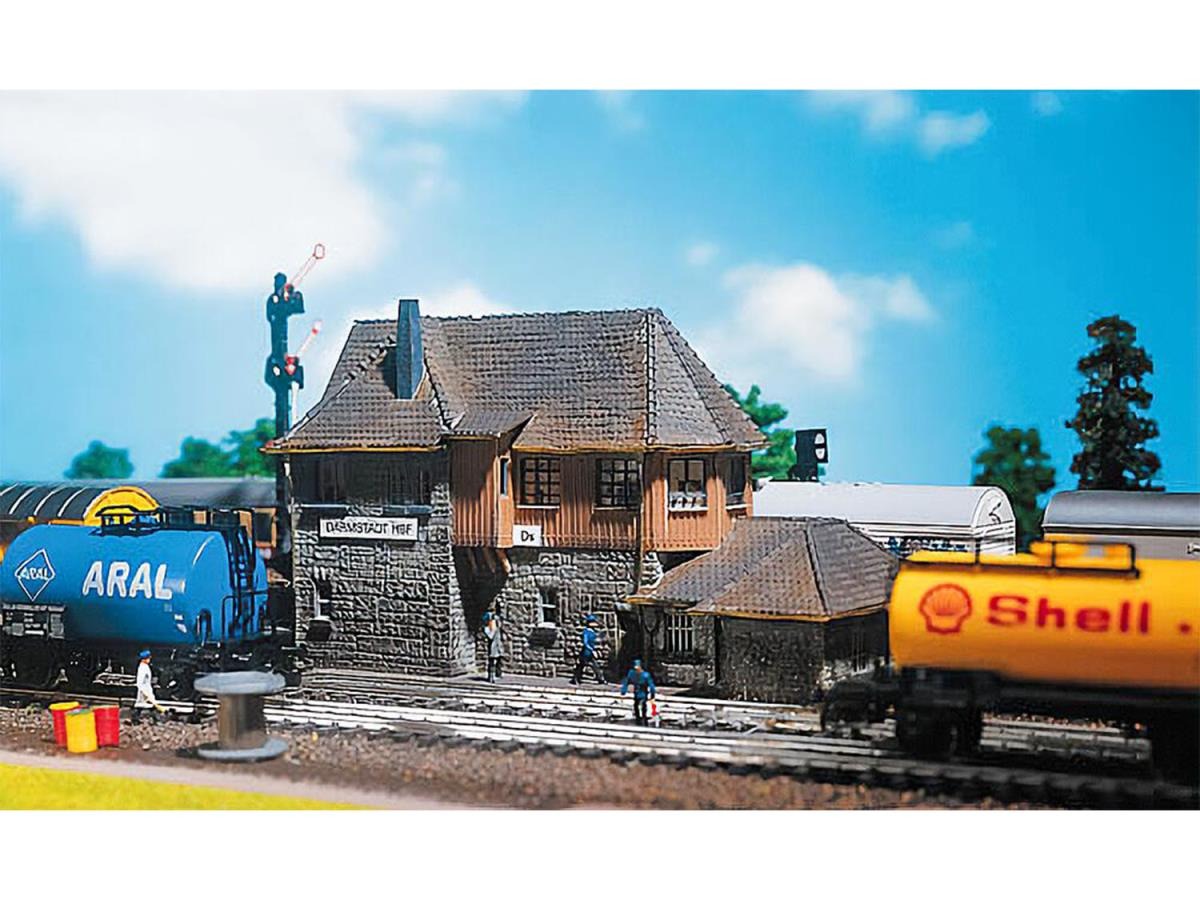 Faller FA109126 (B-126) Darmstadt Signal Box Kit II HO Gauge