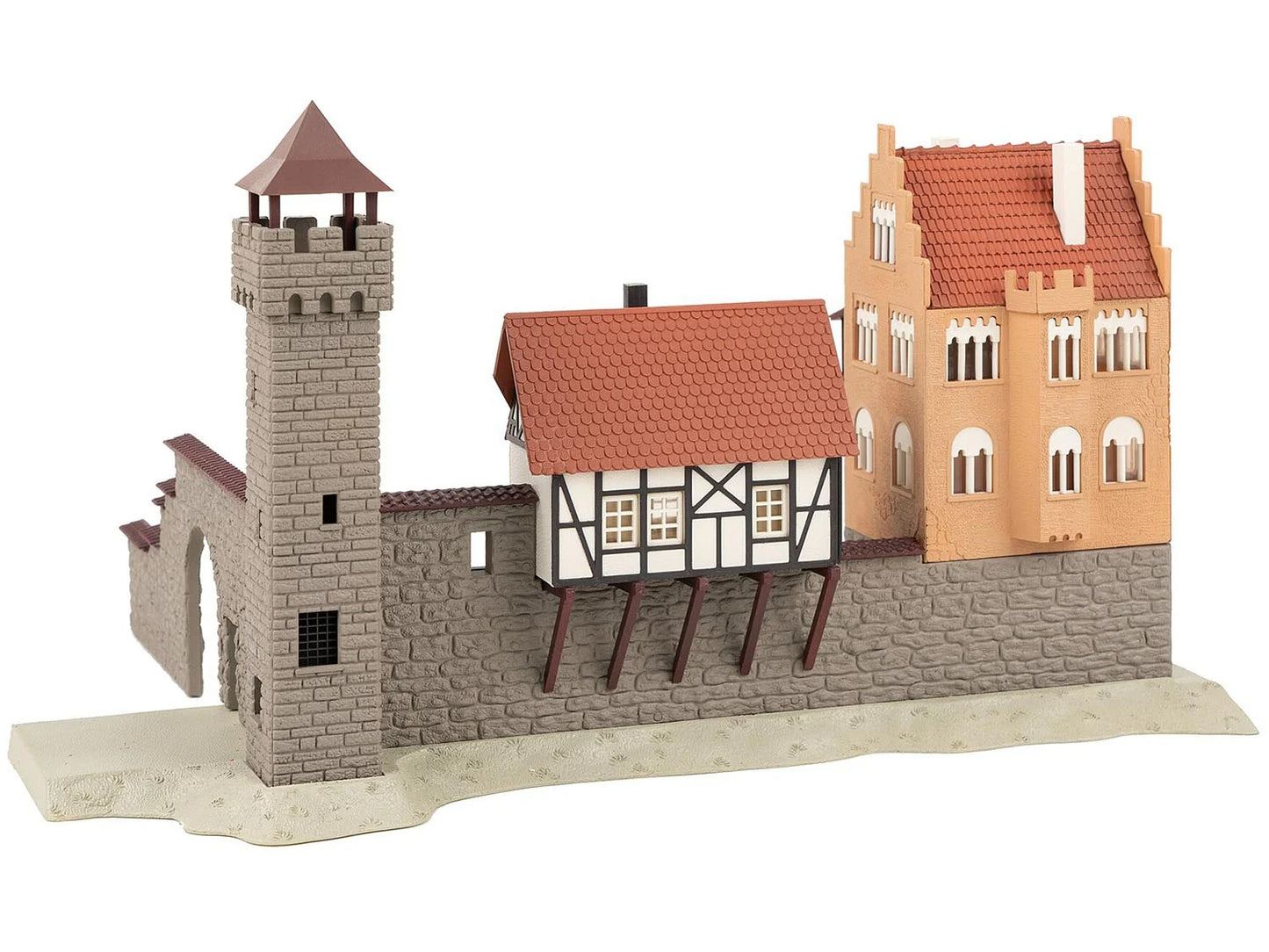 Faller FA109923 (B-923) Town Wall Classic Kit HO Gauge