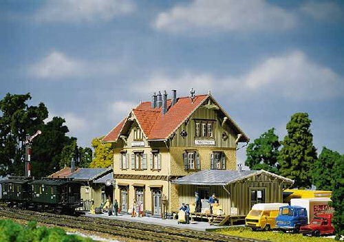 FALLER Guglingen Station Model Kit I HO Gauge 110107