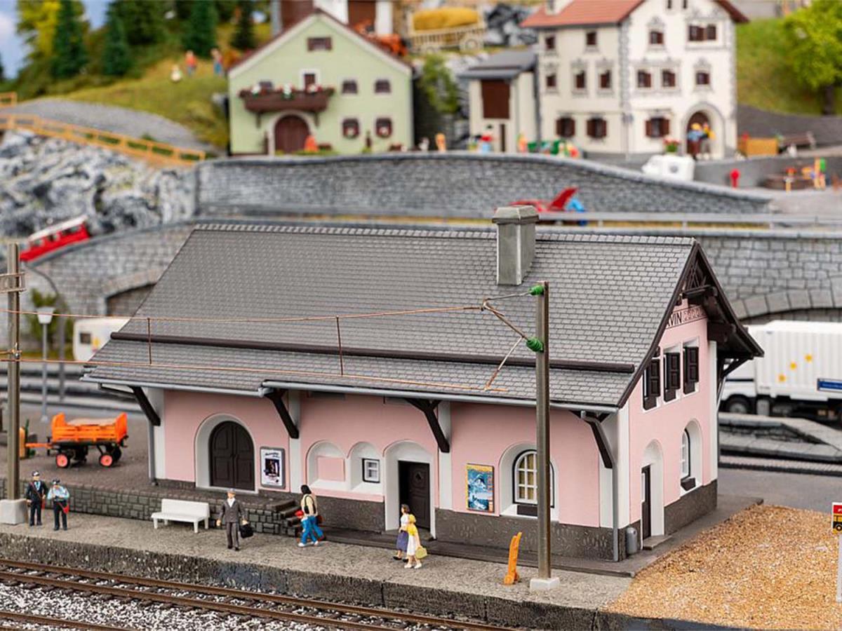 Faller Lavin Station Kit Set III FA110134 HO Gauge
