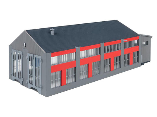 Faller FA120079 Electric Locomotive Shed (2 Road) Kit IV HO Gauge