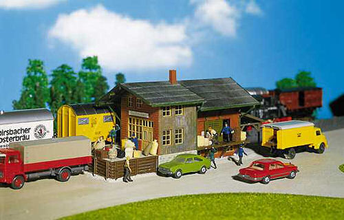 FALLER Goods Depot Model Kit I HO Gauge 120154