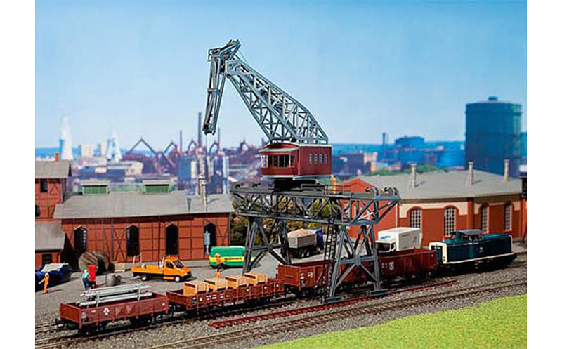 FALLER Gantry Crane Model Kit (80mm Clearance) III HO Gauge 120163