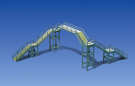 FALLER Footbridge Model Kit (2 Track/70mm Clearance) II HO Gauge 120178