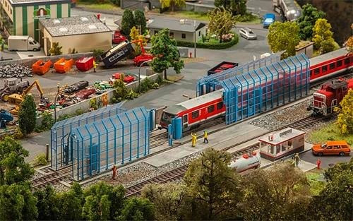 Faller FA120208 Carriage Washing Plant Kit V HO Gauge