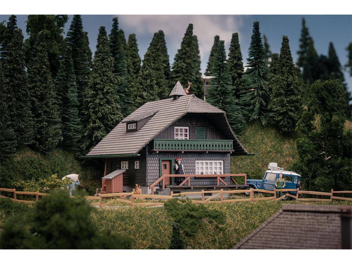 Faller Black Forest House w/Figure Anniversary Kit I HO Gauge 130010