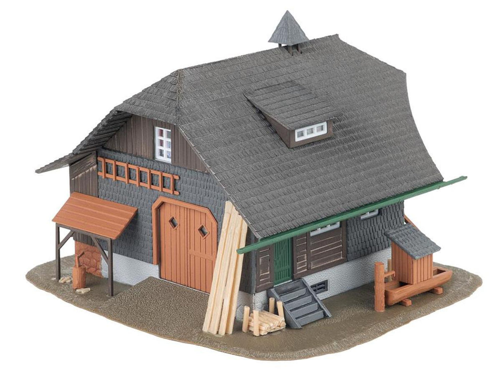 Faller Black Forest House w/Figure Anniversary Kit I HO Gauge 130010