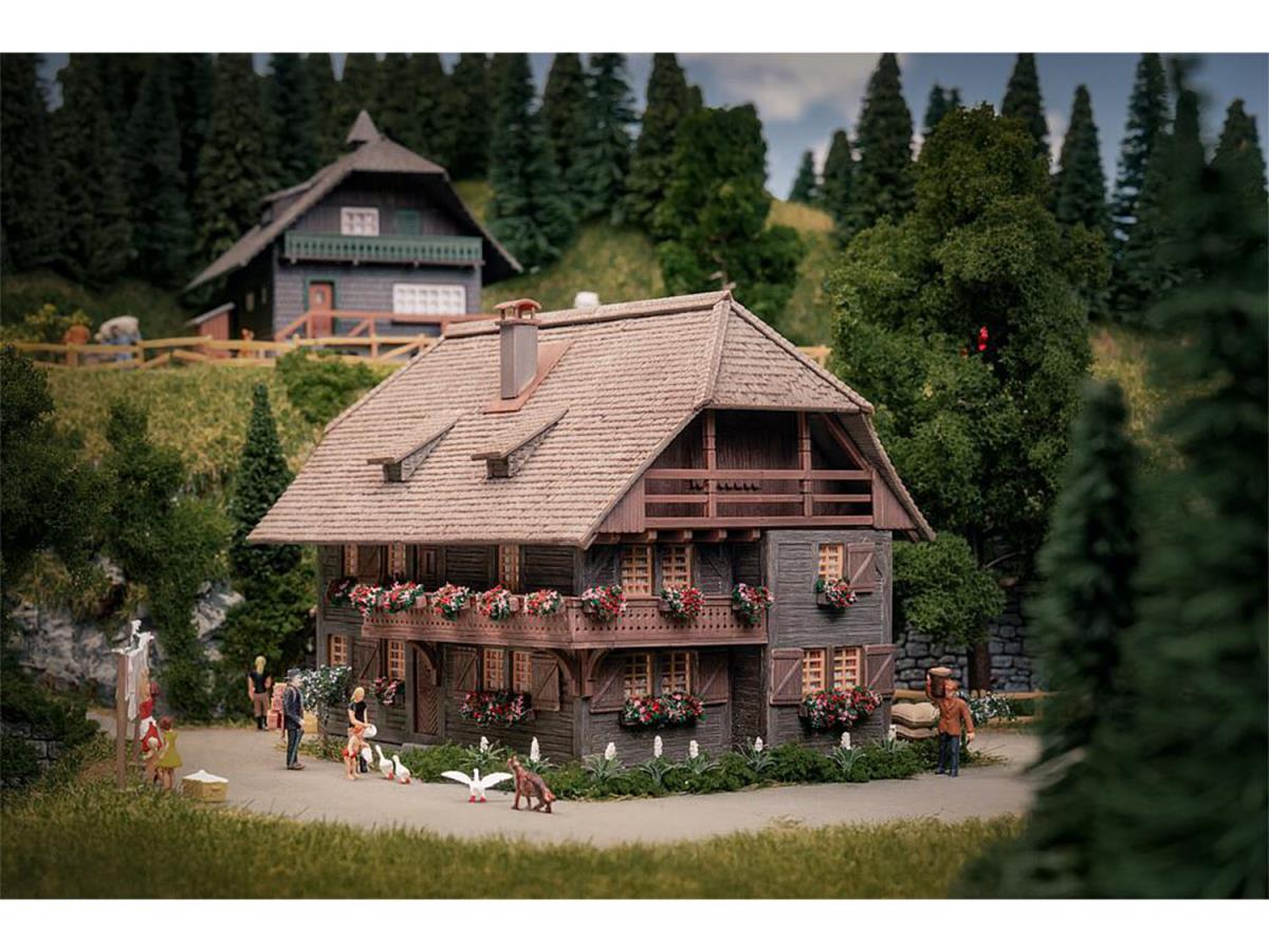 Faller Clockmaker's House w/Figure Anniversary Kit I HO Gauge 130012