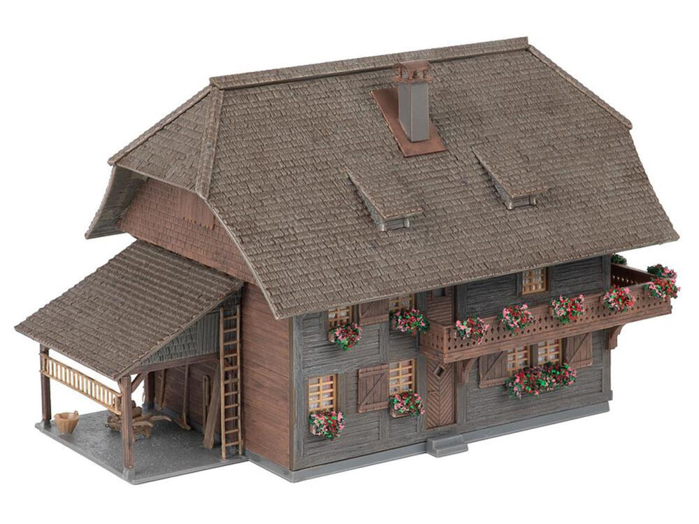 Faller Clockmaker's House w/Figure Anniversary Kit I HO Gauge 130012