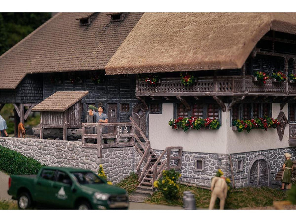 Faller Black Forest Farm w/Figures Anniversary Kit I HO Gauge 130013
