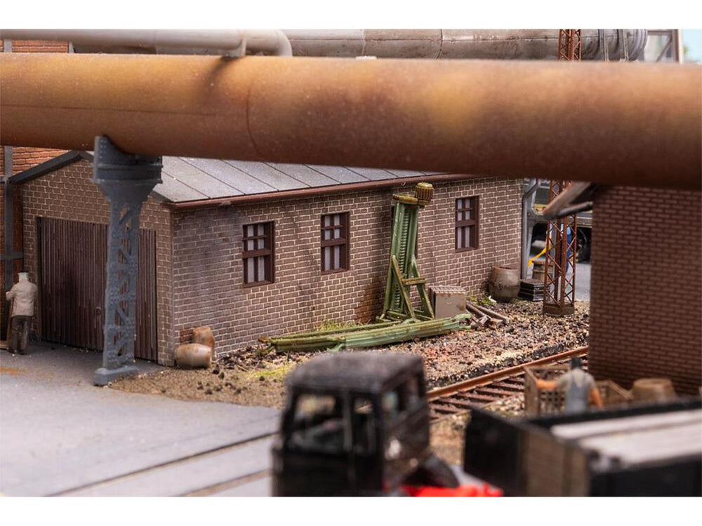 Faller Meiderich Blower Hall with Pipework Kit III HO Gauge 130024