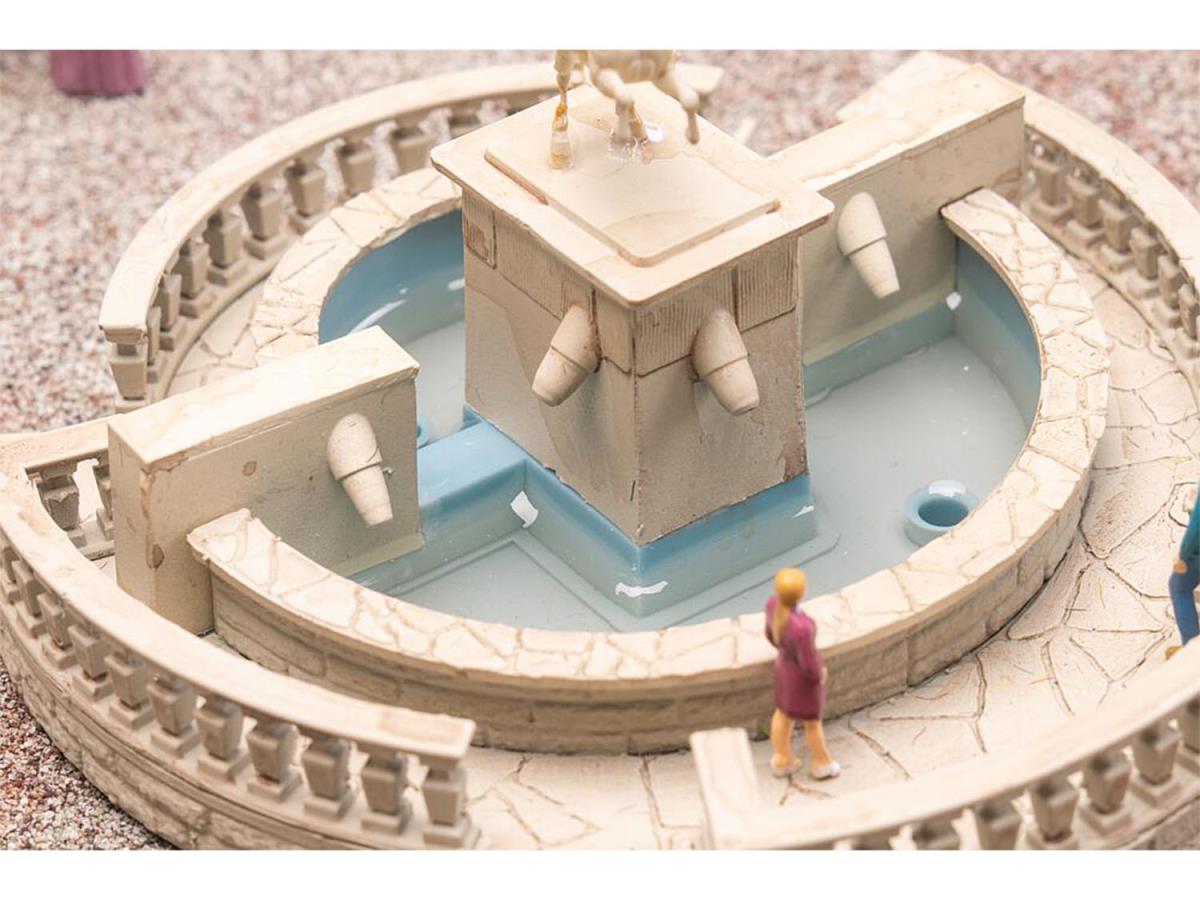 Faller Castle Garden Fountain Kit I HO Gauge 130129