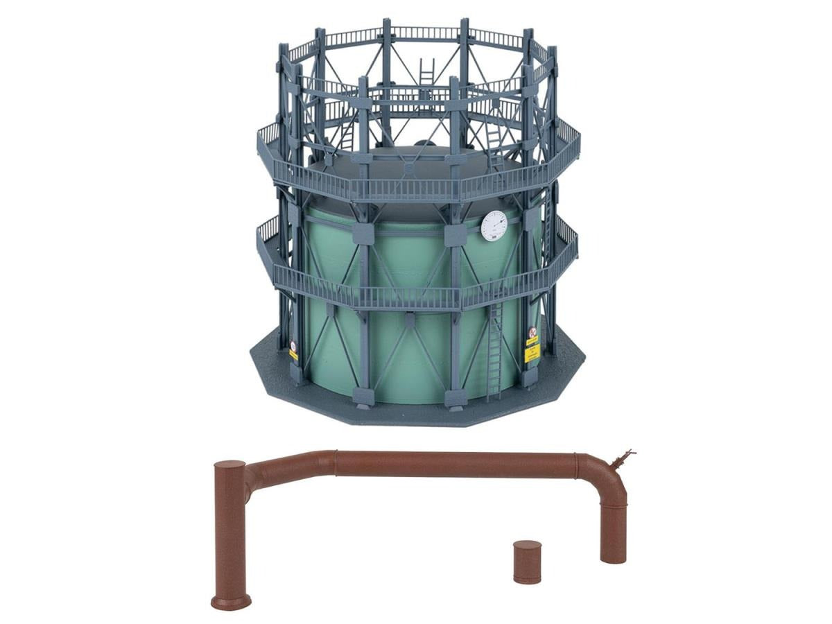 Faller FA130157 Gasometer with Pipework Kit II HO Gauge