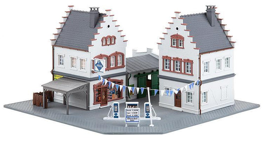 Faller 130167  Hesselbach Filling Station Kit III HO