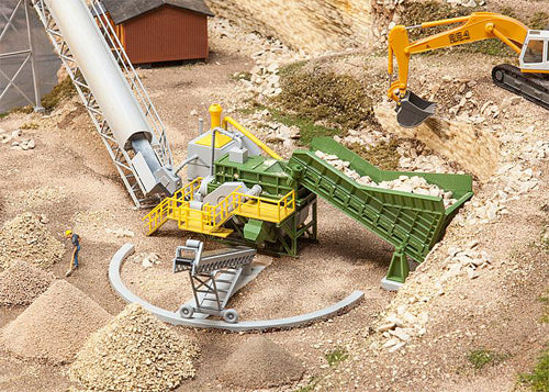 FALLER Jaw Crusher w/ Conveyor Belt III HO Gauge 130173